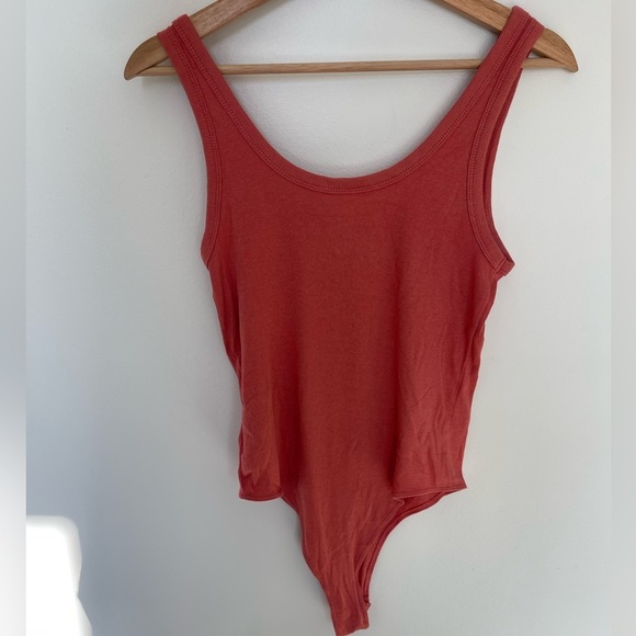 A New Day Coral Bodysuit Tank Top - Picture 6 of 8